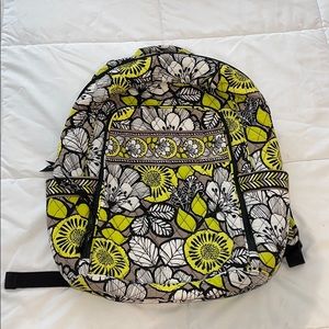Vera Bradley Campus Backpack - Citron